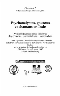 Psychanalystes,gourous,chamansen Inde (eBook, ePUB) Psychanalystes,gourous,chamansen Inde (eBook, ePUB)