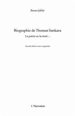 Biographie de Thomas Sankara N.E. (eBook, ePUB)