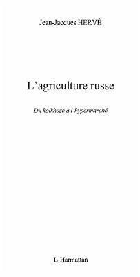 Cover Agriculture russe du kolkhoze a l'hypermarche (eBook, ePUB)