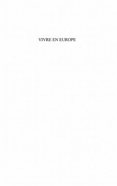 Cover Vivre en europe - philosophie, politique et science aujourd' (eBook, ePUB)