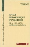 Voyage philosophique d'Angleterre (eBook, PDF)