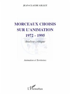 Morceaux choisis sur l'animation 1972-1995 - analyse critiqu (eBook, PDF)