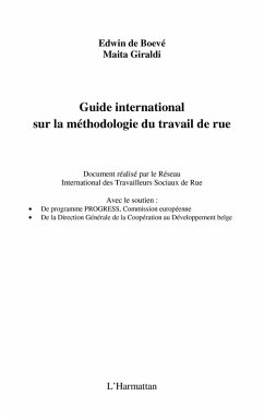 Guide international sur la methodologie du travail de rue (eBook, ePUB)