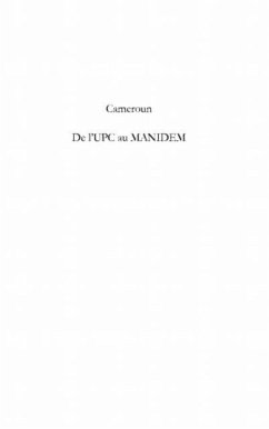 Cameroun de l'upc au manidem -chronique (eBook, PDF)