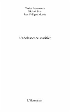 Cover Adolescence scarifiee L' (eBook, ePUB)