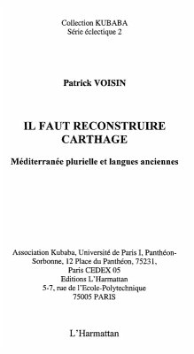Faut-il reconstruire carthage (eBook, ePUB) - Fouquet