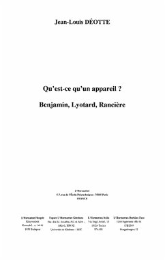 Qu'est-ce qu'un appareil ? (eBook, ePUB)