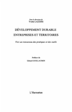 Developpement durable, entreprises terri (eBook, ePUB)