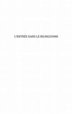 Cover Entree dans le bilinguisme L' (eBook, PDF)