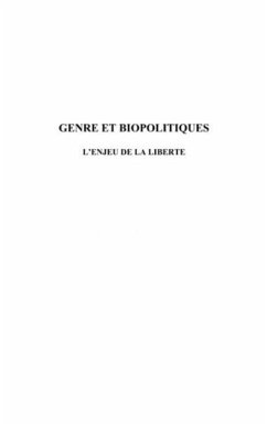 Cover Genre et biopolitiques - l'enjeu de la liberte (eBook, PDF)