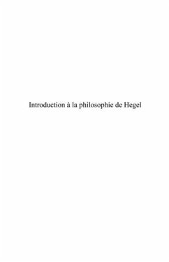 Introduction A la philosophie de hegel - suivant l'edition d (eBook, PDF)