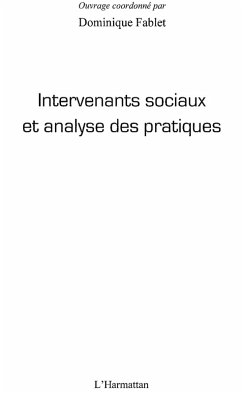 Cover Intervenants sociaux et analyse des prat (eBook, ePUB)