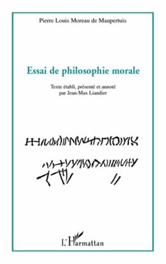 Cover Essai de philosophie morale (eBook, ePUB)