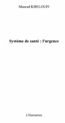 Cover SystEmes de sante : l'urgence (eBook, ePUB)