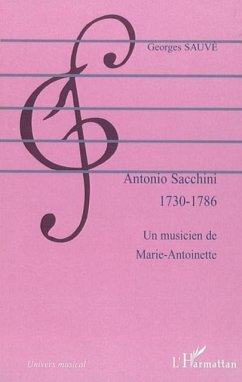 Antonio sacchini 1730-1786 (eBook, PDF)