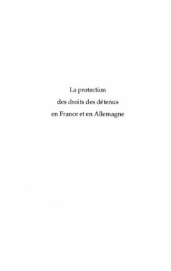 Protection des droits des detenus en fra (eBook, PDF) Protection des droits des detenus en fra (eBook, PDF)