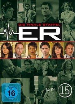 E.R. - Emergency Room - Staffel 15 DVD-Box - Maura Tierney,Mekhi Phifer,Parminder Nagra