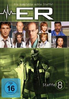 E.R. - Emergency Room - Staffel 8 DVD-Box - Anthony Edwards,Noah Wyle,Laura Innes
