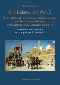 Die Balance der Welt 2 / Dokumente zur Geschichte der europäischen Expansion Bd.10 - Schmitt, Eberhard