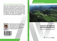Events im alpinen Sommertourismus