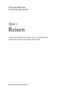Spur 1 Reisen (eBook, ePUB)