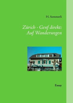 Cover Zürich - Genf direkt: Auf Wanderwegen (eBook, ePUB)