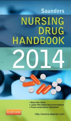 Cover Saunders Nursing Drug Handbook 2014 - E-Book (eBook, ePUB)