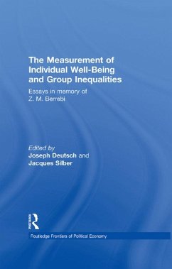 The Measurement of Individual Well-Being and Group Inequalities (eBook, ePUB)