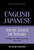 Theme-based dictionary British English-Japanese - 9000 words (eBook, ePUB)