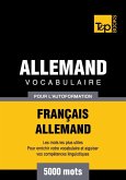 Vocabulaire Français-Allemand pour l'autoformation - 5000 mots (eBook, ePUB)