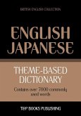Theme-based dictionary British English-Japanese - 7000 words (eBook, ePUB)