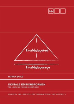 Digitale Editionsformen - Teil 2: Befunde, Theorie und Methodik (eBook, ePUB)