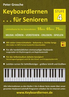 Cover Keyboardlernen für Senioren (Stufe 4) (eBook, ePUB)