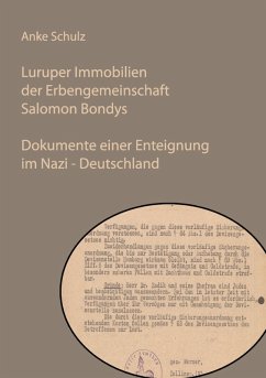 Luruper Immobilien der Erbengemeinschaft Salomon Bondys (eBook, ePUB)