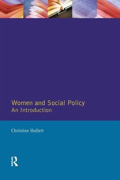 Women And Social Policy - Hallett, Christine