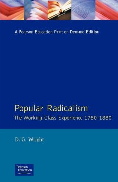 Popular Radicalism - Wright, D G