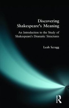 Discovering Shakespeare's Meaning - Scragg, Leah