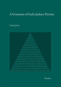 A Grammar of Early Judaeo-Persian - Paul, Ludwig