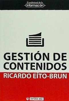 Gestión de contenidos - Eito Brun, Ricardo