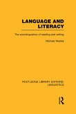 Language and Literacy (Rle Linguistics C: Applied Linguistics)