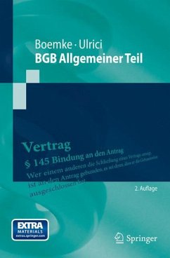 BGB Allgemeiner Teil - Ulrici, Bernhard;Boemke, Burkhard
