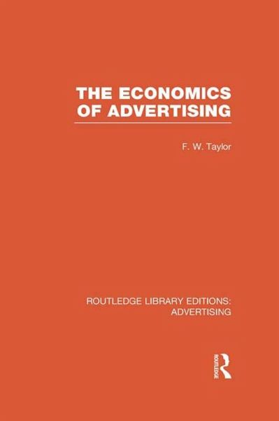 The Economics of Advertising (eBook, ePUB)