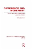 Difference and Modernity (eBook, ePUB)