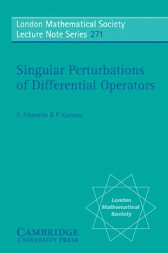 Cover Singular Perturbations of Differential Operators (eBook, PDF)