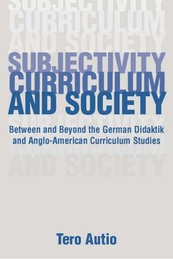 Cover Subjectivity, Curriculum, and Society (eBook, ePUB)