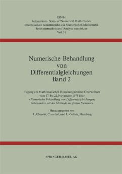 Numerische Behandlung von Differentialgleichungen Band 2 - Collatz, L.; Albrecht, J.