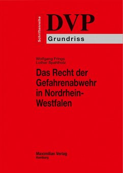 Das Recht der Gefahrenabwehr in Nordrhein-Westfalen (eBook, ePUB) - Spahlholz, Lothar; Frings, Wolfgang