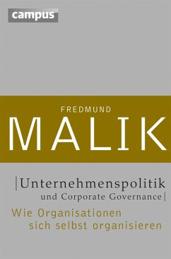 Unternehmenspolitik und Corporate Governance (eBook, ePUB) - Malik, Fredmund