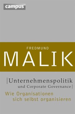 Unternehmenspolitik und Corporate Governance (eBook, PDF) - Malik, Fredmund