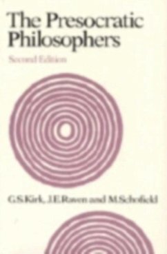 Presocratic Philosophers (eBook, PDF) - Kirk, G. S.